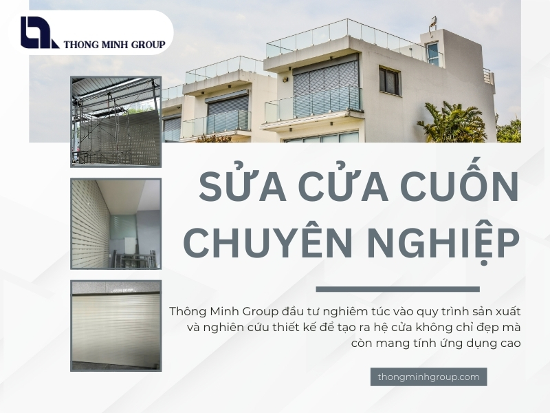 Sửa cửa cuốn chuyên nghiệp